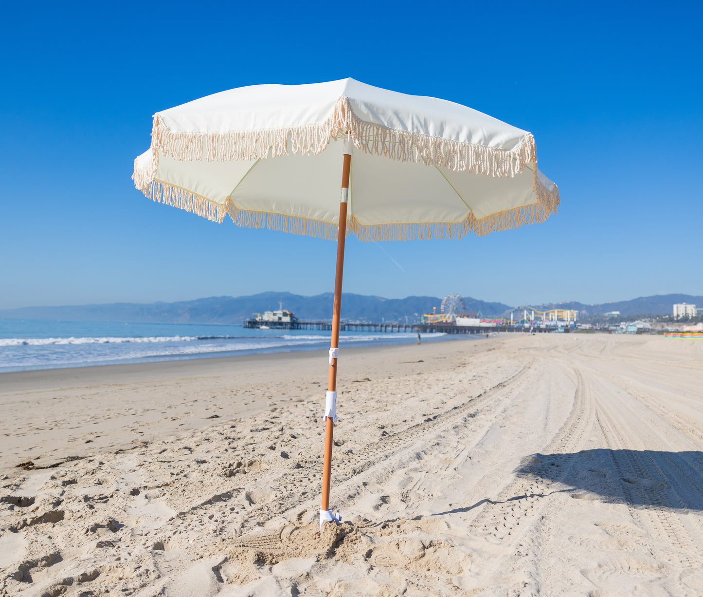Beach Umbrella with Sand Anchor System