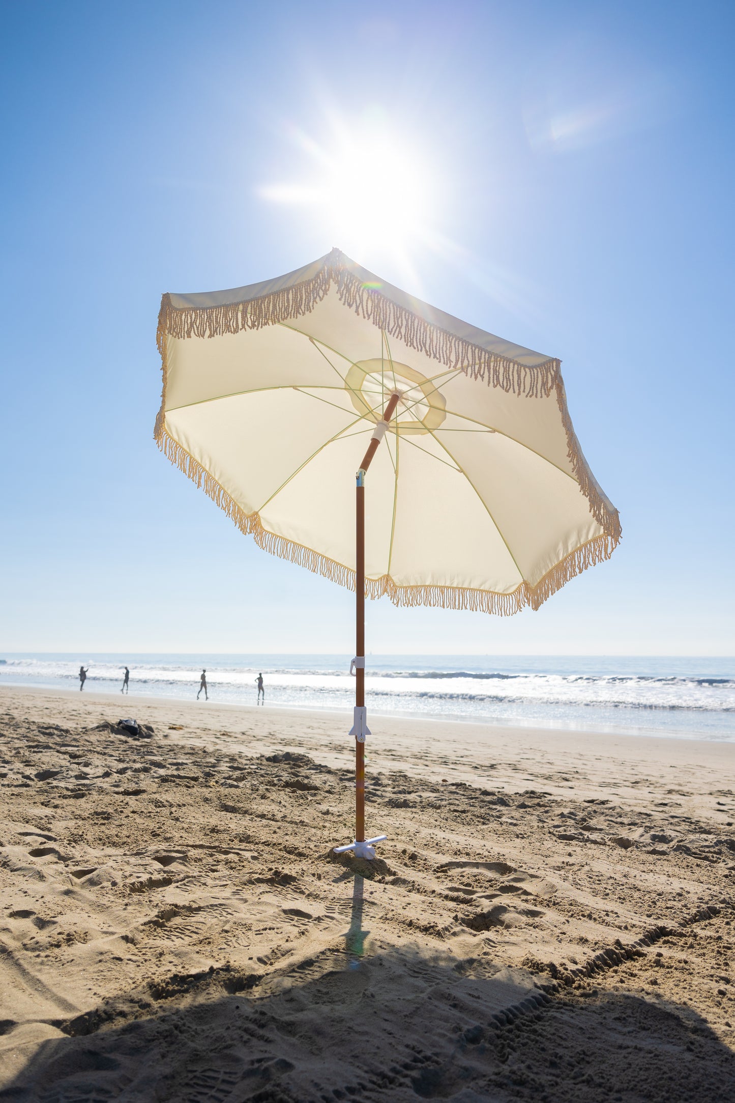 Beach Umbrella with Sand Anchor System