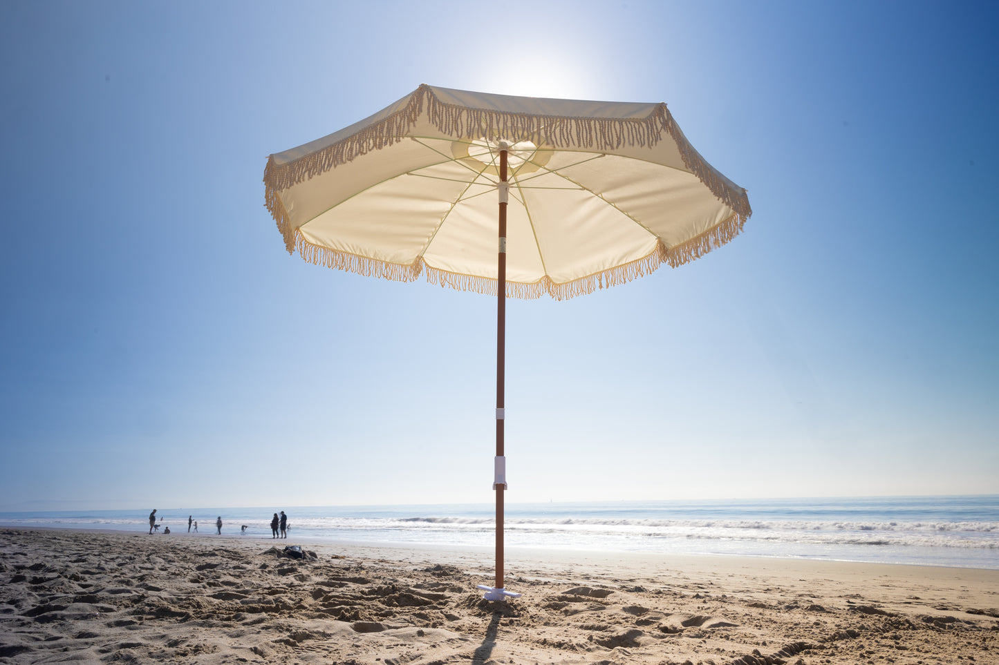 Beach Umbrella with Sand Anchor System