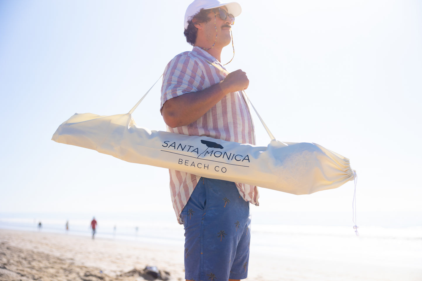 Beach Umbrella with Sand Anchor System