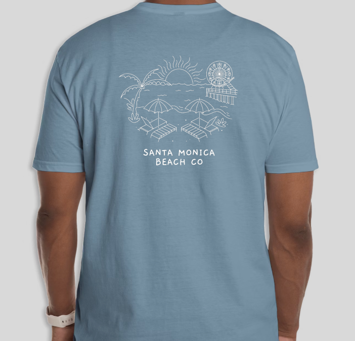 Short Sleeve T-Shirt  (Stone Blue)